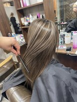 ラフ(LAFF)&nbsp;#黒髪#ボブルフ#ネビージュ#小顔#ワンレン