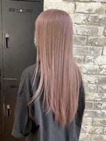 ソル オモテサンドウ 表参道 青山(SOL . OMOTESANDO)&nbsp;ダブルカラーピンクベージュベージュカラーケアブリーチレイヤー