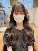 ★韓国ヘア/顔まわりカット/おでこの隙間/小顔/ぱっつん