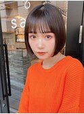 前下がりショートボブ大人可愛い20代30代表参道