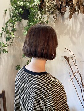 イング(ing) chocolat brown × bob