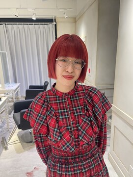 アソビセカンド 原宿(ASOBI 2nd) イメチェン/フルバング/似合わせカット/デザインカラー