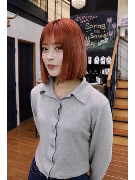 チックタック モーガン エアライン(TICK-TOCK MORGAN airline) 【MORGAN】オレンジボブヘア