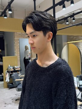 ゼスト 三鷹店(ZEST) 毛流れセンターパート ニュアンス ダウンパーマ/三鷹 吉祥寺 あ