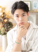 アップバング刈り上げ黒髪オーガニックカラー20代30代40代!