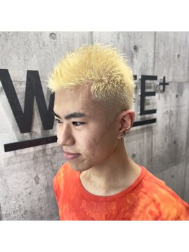 メンズアンダーバーホワイト 南海難波店(Men's _WHITE) 抜きっぱなしベリーショート