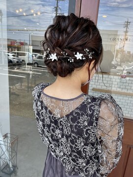 グランデュール 浜松東若林店(GRANDEUR) 結婚式二次会お呼ばれヘアセット