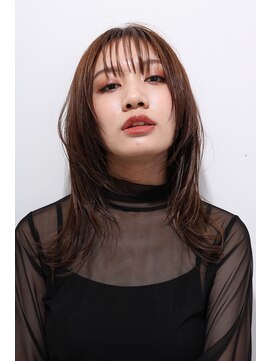 チップタップ 中村橋店(tip top) ミディアム顔周りレイヤー