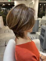 アフロディーテ(hair make aphrodite) グラボブ×ハイライト