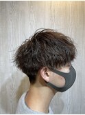 【メンズ大人気緩めなツイストスパイラル】TELA HAIR
