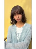 ウェーブ×ミディアムパーマ×デジタルパーマ 20代30代40代