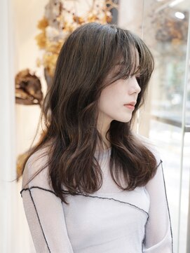 エムスラッシュ ストリートマーケット スマートサロン センター北(M.SLASH) くびレイヤー/グレージュカラー/ニュアンスロング/センター北