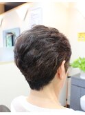 くせ毛ショート