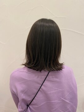 アッシュ 中目黒店(Ash) しばれる長さのグレージュボブ