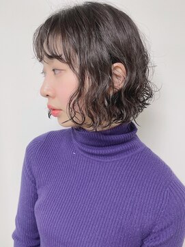 モリオフロムロンドン 原宿本店(morio from London) 【morio原宿】ボブスパイラルパーマ ミニボブパーマ 宮本