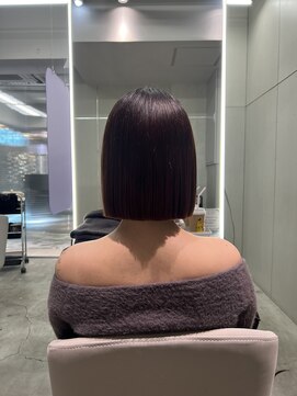 ジェム(GEM) 【hinana】切りっぱなしボブ