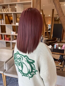 アヴァンス ジェイアール和歌山店(AVANCE.) ブリーチあり×ピンクカラー