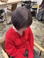 ユッカ 梅田(YUCCA)&nbsp;【YUCCA】大人可愛い/ミディアム/lavender greige