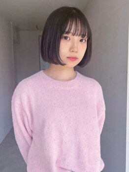 イロウ 山口どうもん店(IROW)の写真/山口駅3分＊髪質/骨格を見極め360度可愛い抜け感ショートをご提案！ショートボブ/ウルフも高評価の美容室♪