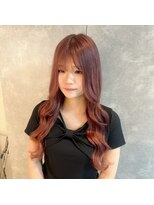 ガルボヘアー 心斎橋店(garbohair)&nbsp;心斎橋エクステ当日予約OKプルエクステピンクカラー