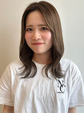 アンプ(amp) オリーブグレージュ