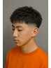 【中学生以下】男前カット+シェービング+シャンプー