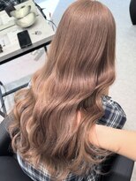 ペレ 梅田(PELE) くびれヘア/アプリコットオレンジ/夏のヘアアレンジ/梅田