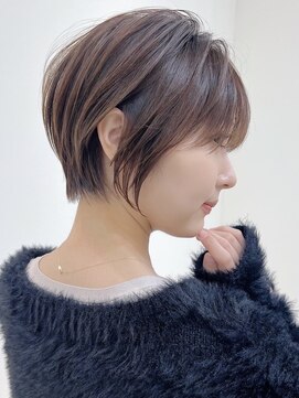 セイドット リー(Say. Ree) Say.くびれショートレイヤーひし形ショートアッシュブラック青山