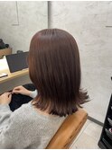 ピンク弱めのベージュカラー
