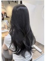 カラ フクオカ(Cara FUKUOKA)&nbsp;【ダークグレージュ&レイヤーカット】《福岡暗髪カラー》