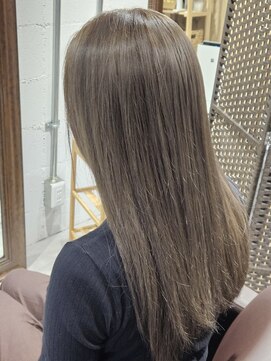 ギア(gear) 透明感☆ミルクティーグレージュカラー