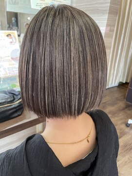 ヘアメイク アージュ 新宮店(HAIR MAKE age) ハイライト×グレージュ