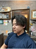 MEN’S HAIR/波巻ツイストスパイラル/フェザーパーマ/印西
