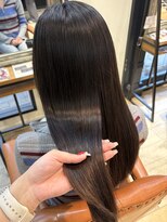 ケア アンド デザイン ココロ(care&design KOKORO)&nbsp;冬は暗髪で可愛く♪