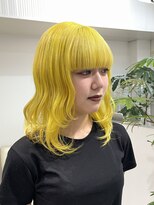 ミーム 原宿 表参道(meme)&nbsp;◎ブロンドハイトーンカラーデザインカラーアンブレラカラー金髪