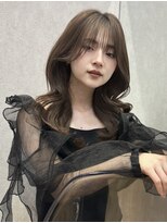 ロンド ロワール 門前仲町(Lond Loire)&nbsp;韓国レイヤーカット/くびれ巻き/前髪顔周り/セミディ[門前仲町]