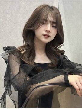 ロンド ロワール 門前仲町(Lond Loire) 韓国レイヤーカット/くびれ巻き/前髪顔周り/セミディ[門前仲町]