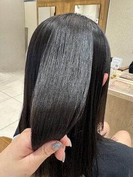 アピッシュ シーナ 海老名店(apish ciena) 地毛風ナチュラルストレートパーマ