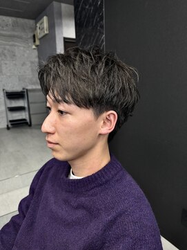 サン 福井工大前店(SUN) メンズパーマ/ニュアンス/フェザー/フェード/眉毛/バーバー