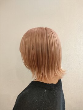 ジジバイモップス(jiji byMOPS) 春っぽく淡くピンクに