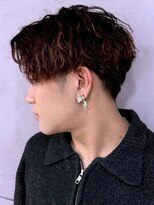 ディスイズバーバー(THIS IS BARBER) ブラウンカラー ツイスパ カジュアル ツーブロック【札幌】