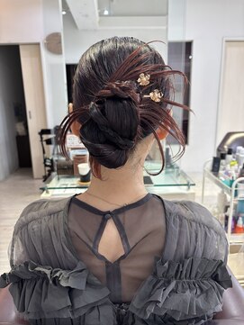 フェイバリットビューティシャルム(Favorite Beauty Charme) 結婚式やお呼ばれに人気の大人ヘアセット♪