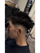 フランクスバーバーリベラルド 横浜(FRANK'S BARBER LIBERALD)&nbsp;MEN’S HAIR/アップバング/ロースキンフェード　S