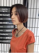 ナヌークカフラ(nanuk kafla)&nbsp;ラインを残しつつナチュラルなボブ