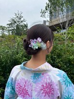 バサラ 大阪梅田店(VASARA)&nbsp;浴衣　推し活　　ロング　へアメ　ヘアセット　大阪