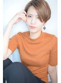 【morio池袋】モードレトロなアシンメトリーショート#