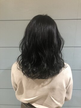 キャンバス バイ ネオリーブ 横浜西口(Canvas by neo.) オレンジ味対策！艶感たっぷりのブルージュカラー＊