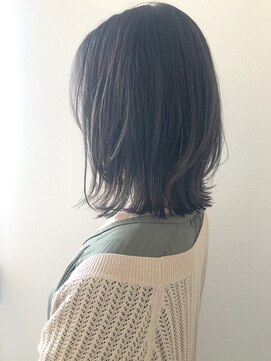 メルト 吉祥寺(melt) 大人レイヤーボブ くすみカラー オリーブグレージュ 20代30代