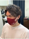 ナチュラルパーマ☆メンズカット×刈り上げが人気◎ 30代40代