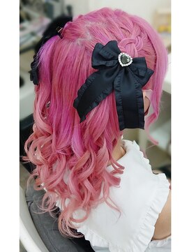 ヘアーメイク ティアラ(Hair make Tiara) ハーフツイン☆+゜